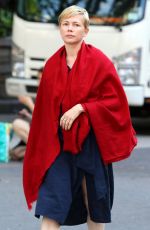 MICHELLE WILLIAMS on the Set of After the Wedding in New York 06/04/2018