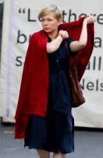 MICHELLE WILLIAMS on the Set of After the Wedding in New York 06/04/2018