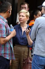 MICHELLE WILLIAMS on the Set of After the Wedding in New York 06/08/2018