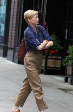 MICHELLE WILLIAMS on the Set of After the Wedding in New York 06/08/2018