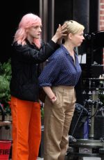MICHELLE WILLIAMS on the Set of After the Wedding in New York 06/08/2018