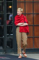 MICHELLE WILLIAMS Out in New York 06/07/2018