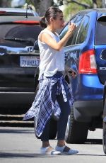 MILA KUNIS at La Scala in Beverly Hills 06/12/2018