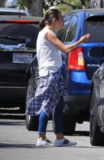 MILA KUNIS at La Scala in Beverly Hills 06/12/2018