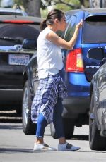 MILA KUNIS at La Scala in Beverly Hills 06/12/2018