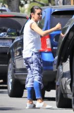 MILA KUNIS at La Scala in Beverly Hills 06/12/2018