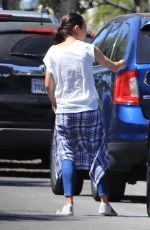 MILA KUNIS at La Scala in Beverly Hills 06/12/2018