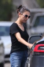 MILA KUNIS Out and About in Los Angeles 06/04/2018