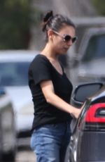 MILA KUNIS Out and About in Los Angeles 06/04/2018