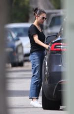 MILA KUNIS Out and About in Los Angeles 06/04/2018