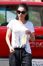 MILA KUNIS Out and About in Los Angeles 06/14/2018