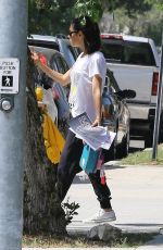 MILA KUNIS Out and About in Los Angeles 06/14/2018
