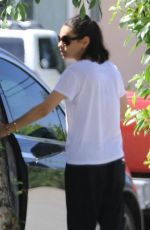 MILA KUNIS Out and About in Los Angeles 06/14/2018