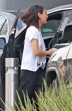 MILA KUNIS Out in Los Angeles 06/14/2018