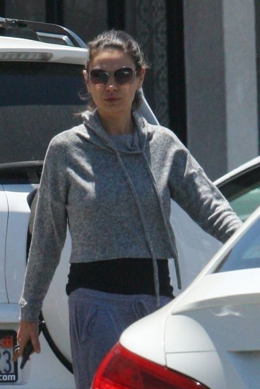 MILA KUNIS Out Shopping in Los Angeles 06/11/2018