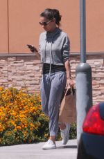 MILA KUNIS Out Shopping in Los Angeles 06/11/2018