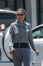 MILA KUNIS Out Shopping in Los Angeles 06/11/2018