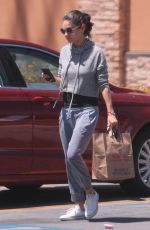 MILA KUNIS Shopping at Walgreens in Los Angeles 06/11/2018