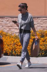 MILA KUNIS Shopping at Walgreens in Los Angeles 06/11/2018
