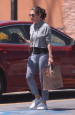 MILA KUNIS Shopping at Walgreens in Los Angeles 06/11/2018