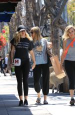 MILEY and TISH CYRUS Out and About in Studio City 06/17/2018