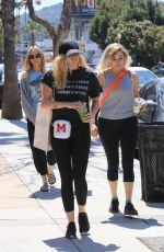 MILEY and TISH CYRUS Out and About in Studio City 06/17/2018