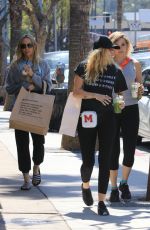 MILEY and TISH CYRUS Out and About in Studio City 06/17/2018