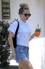 MILEY CYRUS and Liam Hemsworth Out for Iced Coffee in Studio City 06/20/2018