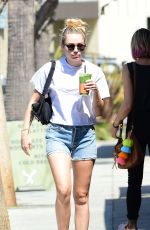 MILEY CYRUS and Liam Hemsworth Out for Iced Coffee in Studio City 06/20/2018