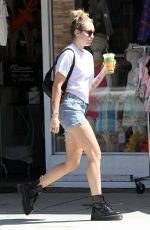 MILEY CYRUS and Liam Hemsworth Out for Iced Coffee in Studio City 06/20/2018