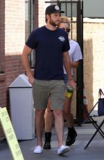 MILEY CYRUS and Liam Hemsworth Out for Iced Coffee in Studio City 06/20/2018