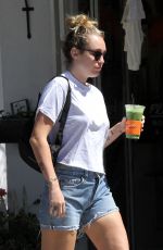 MILEY CYRUS and Liam Hemsworth Out for Iced Coffee in Studio City 06/20/2018
