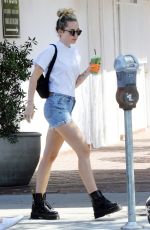 MILEY CYRUS and Liam Hemsworth Out for Iced Coffee in Studio City 06/20/2018