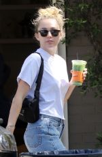 MILEY CYRUS and Liam Hemsworth Out for Iced Coffee in Studio City 06/20/2018