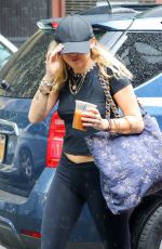 MILEY CYRUS Arrives at a Recording Studio in New York 06/28/2018