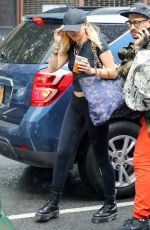 MILEY CYRUS Arrives at a Recording Studio in New York 06/28/2018