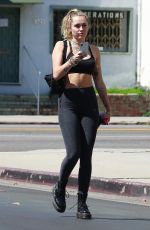 MILEY CYRUS Heading to a Gym in Los Angeles 06/15/2018