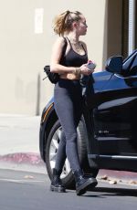 MILEY CYRUS Heading to a Gym in Los Angeles 06/15/2018