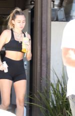 MILEY CYRUS Out in Malibu 06/18/2018