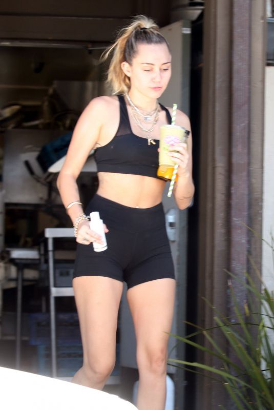 MILEY CYRUS Out in Malibu 06/18/2018