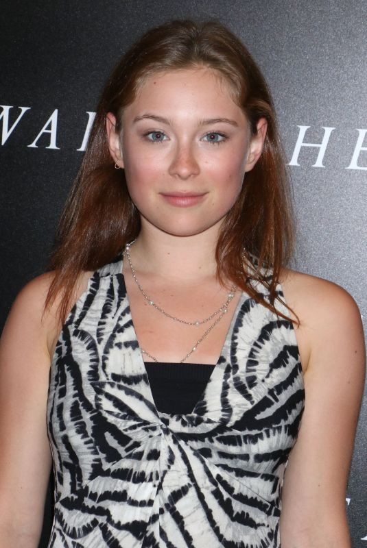 MINA SUNDWALL at Woman Walks Ahead Special Screening in New York 06/26/2018