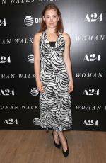 MINA SUNDWALL at Woman Walks Ahead Special Screening in New York 06/26/2018