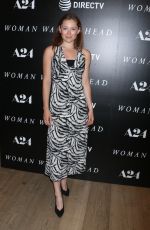 MINA SUNDWALL at Woman Walks Ahead Special Screening in New York 06/26/2018