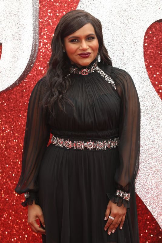 MINDY KALING at Ocean’s 8 Premiere in London 06/13/2018
