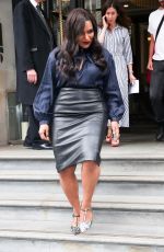 MINDY KALING Out and About in London 06/13/2018