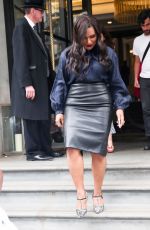 MINDY KALING Out and About in London 06/13/2018