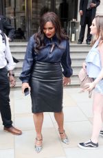 MINDY KALING Out and About in London 06/13/2018