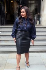 MINDY KALING Out and About in London 06/13/2018