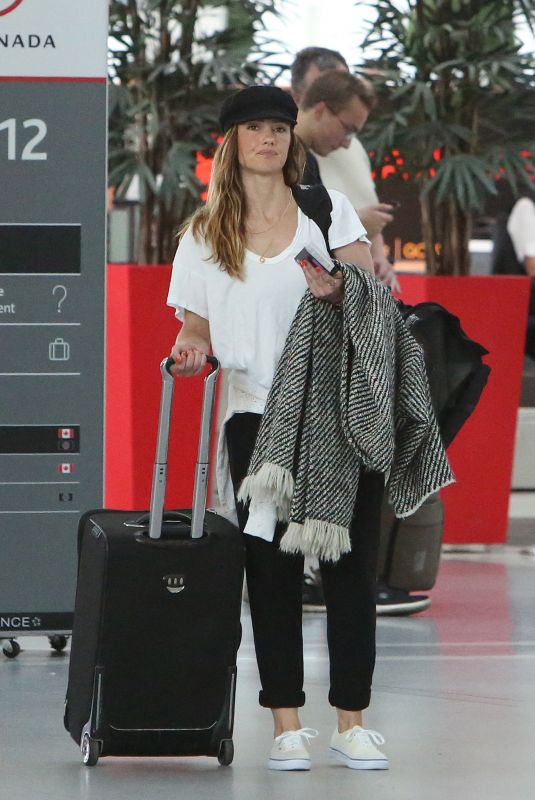 MINKA KELLY at Airport in Toronto 06/18/2018