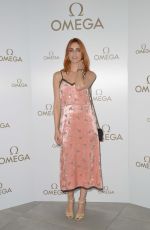MIRIAM LEONE at New Omega Tresor Collection Presentation in Milan 06/27/2018